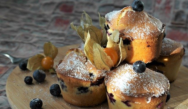 blueberry cake donuts