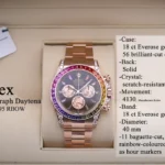 All about Rolex Daytona Rainbow Watch Check Before Buy