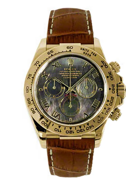 Rolex Cosmograph Daytona 18k Gold Watch 116518